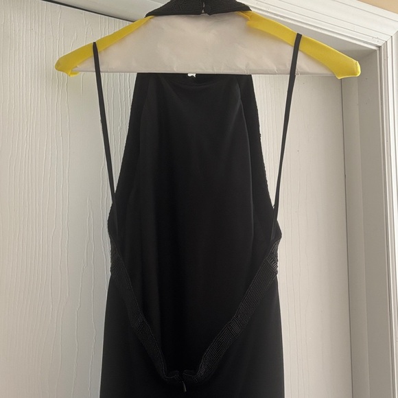 Ralph Lauren Black Halter Midi Dress - Picture 2 of 4